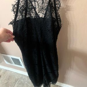Black Lace cocktail dress